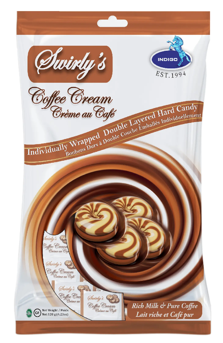 coffee cream packet front