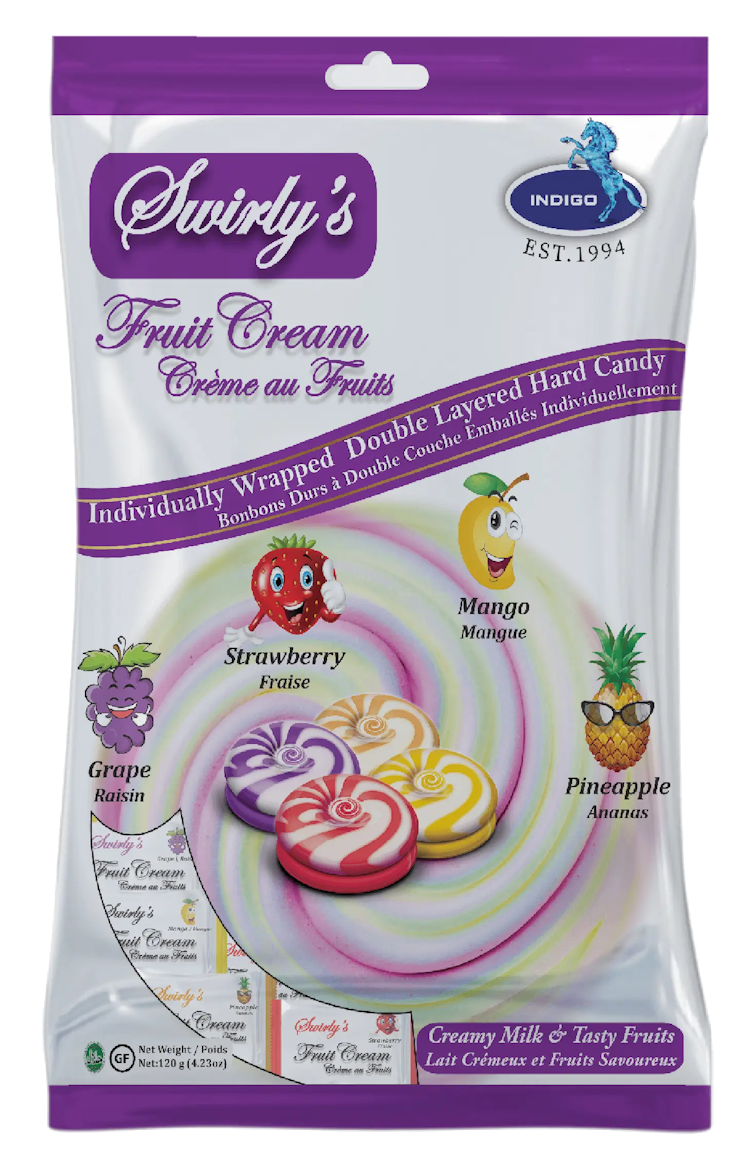 fruit cream packet front