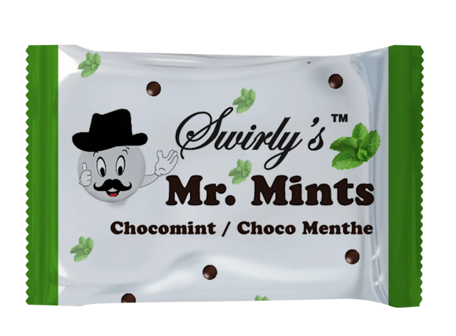 mr. mints chocomint candy packet