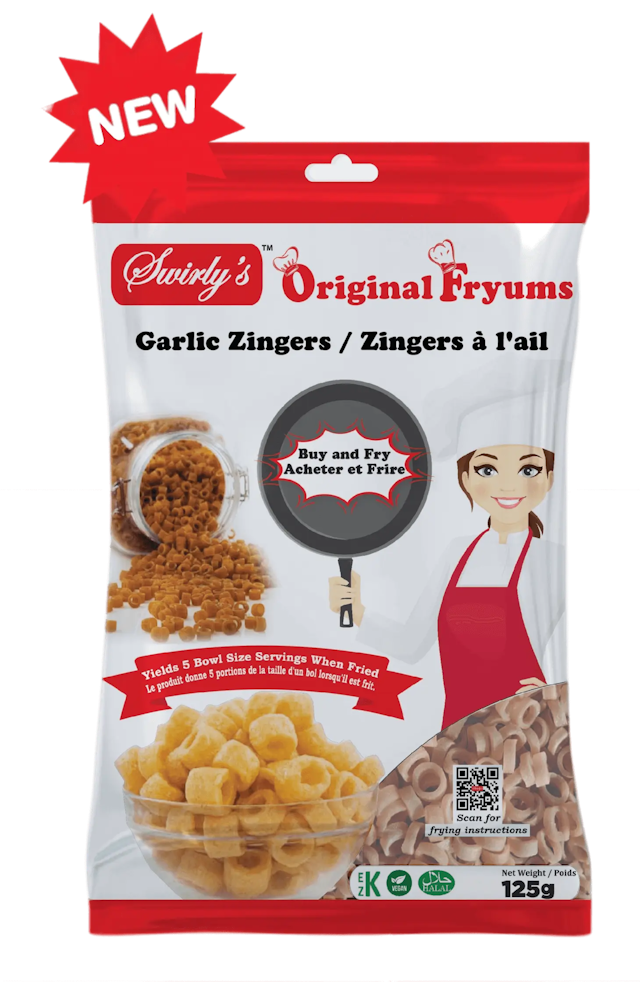 garlic zingers packet front retail