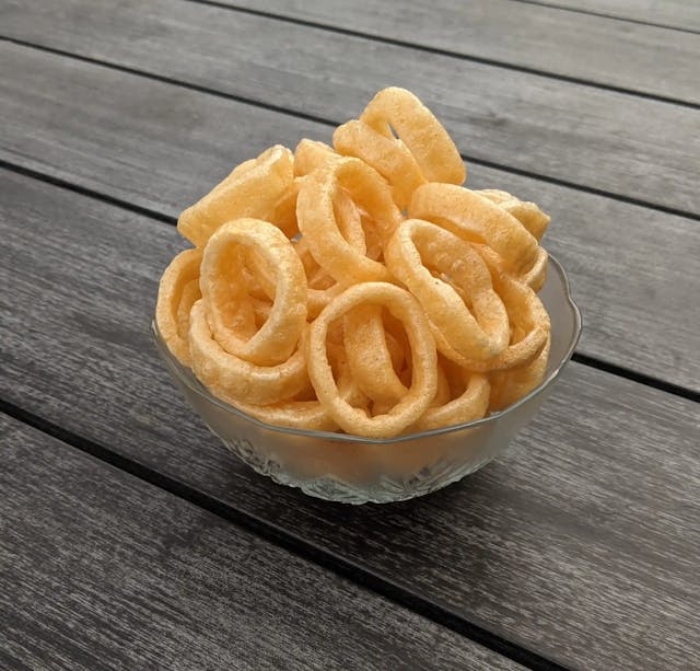 onion rings fried