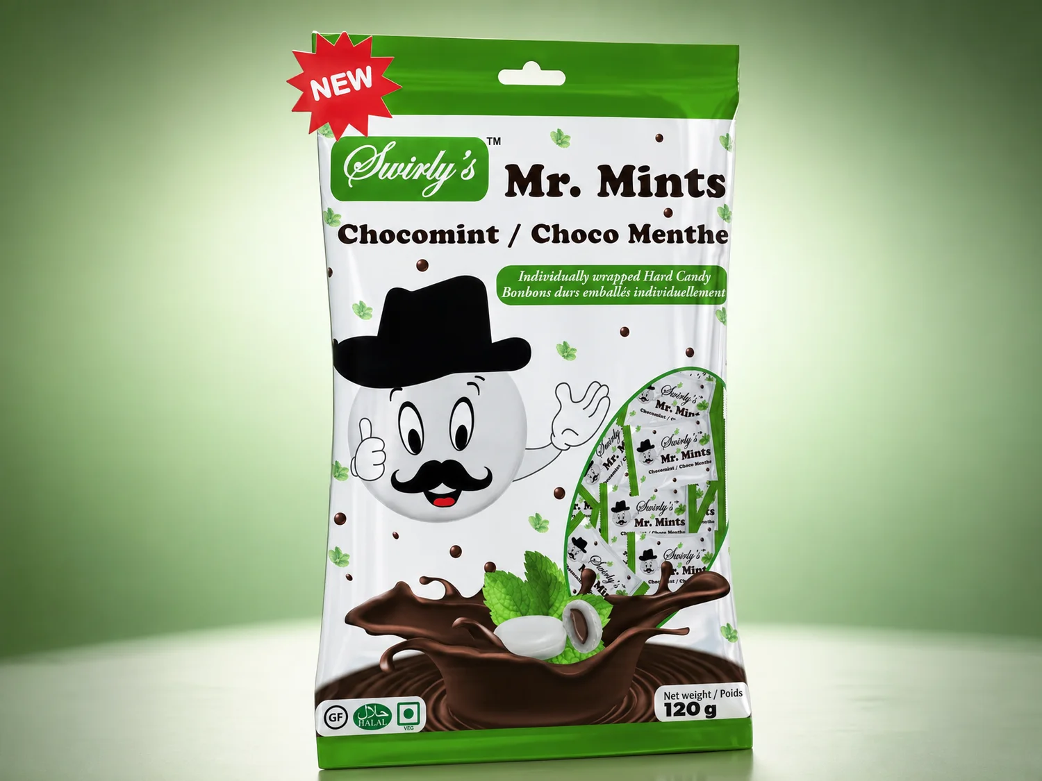 Mr. Mints Chocomint packet